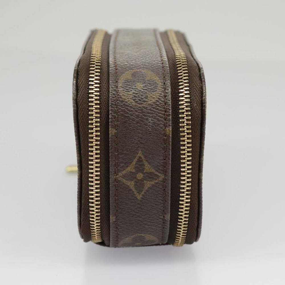 LOUIS VUITTON Monogram Trousse Brush PM Cosmetic Pouch M47510 LV Auth 98572 - Picture 3 of 16